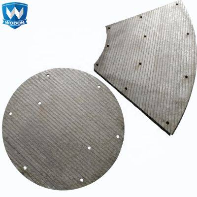 factory supply cco plate mixed concrete batching plant wear resistant liners