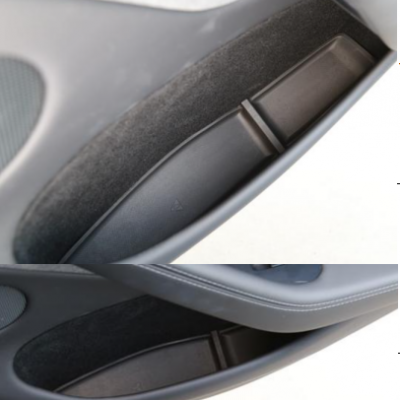 Premium Storage Mat Compatible with Model Y Doors - Enhanced TPE Material for Protection and Organization