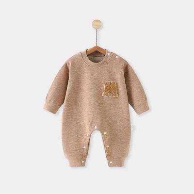Newborn Baby Clothes Kids Romper Long Sleeve Climb Crawl Suit Children's Pajama Onesie Jumpsuit