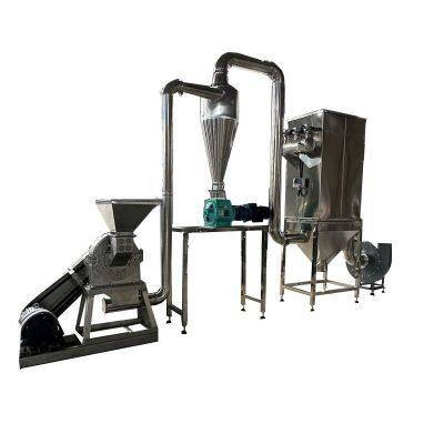 New White Food Grade Stainless Steel Grinder Automatic Spice Pattern Pepper and Sugar Crusher for Powder Making