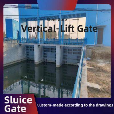 High Quality Cast Iron Stainless Steel Sewage Treatment Gate Hydraulic Flat Integrated Sluice Gate For Fluid Regulation