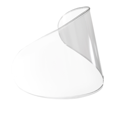 Super Clear Vision Anti Fog Helmet Inner Using Film With UV Protection and OEM Design Pack