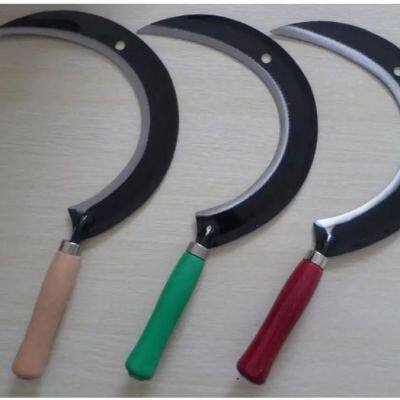 Sl202 Hand Tools Agricultural Garden Sickle Carton Steel Scythe Agriculture Sickle