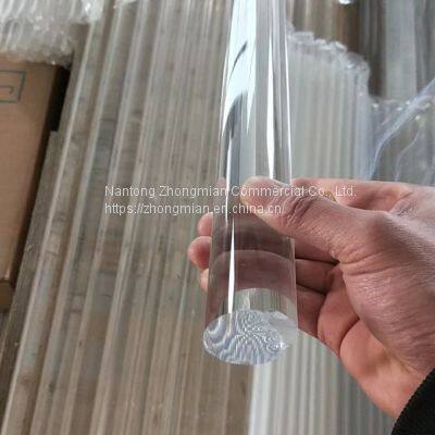High Temperature Round Quartz Boiler Sight Glass Production