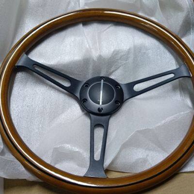 Wooden Material Steering Wheel 15'' ø380mm With Good Quality