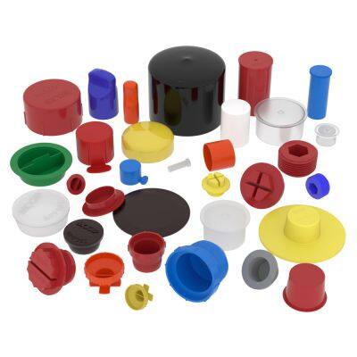Plastic Tubing Male Female Threaded Pipe Fittings Plastic End Caps Plugs