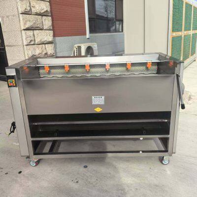 Automatic Brush Roller Fruit and Vegetable Peeling Washing Machine Potato Peeling Machinery