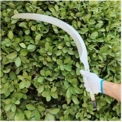 High Quality Agricultural Farming Tool Carbon Steel Sickle for Palm Fruit Betel Nut Harvesting Scythe Coconut & Palm Cutting Knife