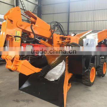 mini tunnel muck wheel loader coal mine excavator price