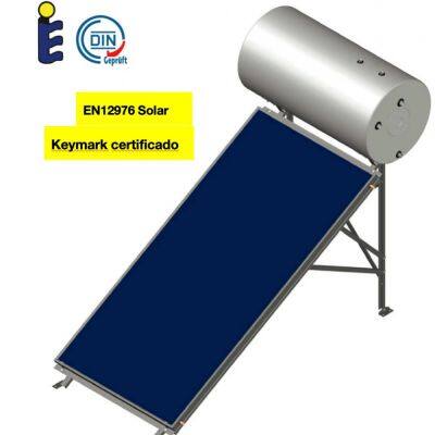 150L High Pressure Solar Water Heater Flat Plate With High Efficiency and Qualified Certificates
