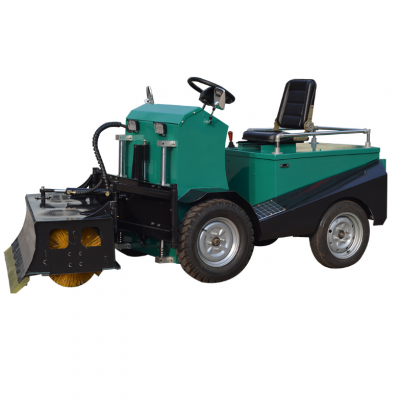 Hot Selling Electric Feed Pusher High Productivity Core Motor Grass Pushing Machine New Management Equipment for Livestock Farms