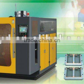 Single station extrusion blow molding machine for PE bottles