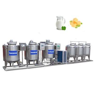 Small Scale Automatic Yogurt Making Machine Yogurt Production Line