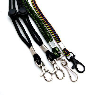 Company OEM Brand Polyester Lanyard and Cardholders With Silk Print or Thermal Transfer Craft