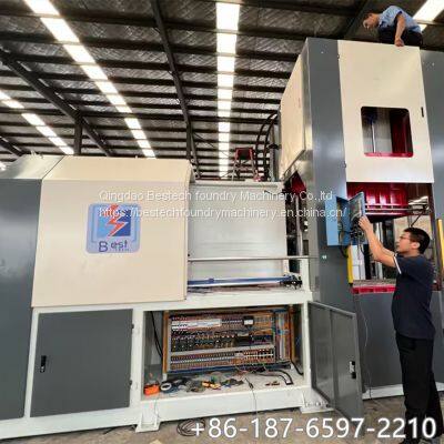 Fully Automatic Green Sand Horizontal Parting Flaskless Molding Line for Foundry Workshop