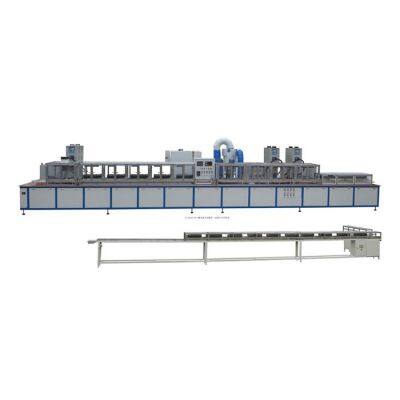 HY-K09 Large motor stator and rotor tunnel electrostatic powder spraying production line