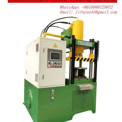 Jianlong custom Counterweight Forming Hydraulic Press